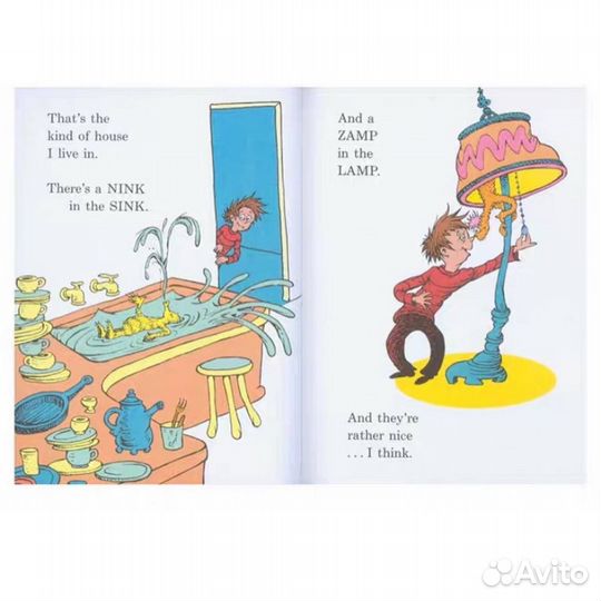 Детские книги на английском языке Dr Seuss