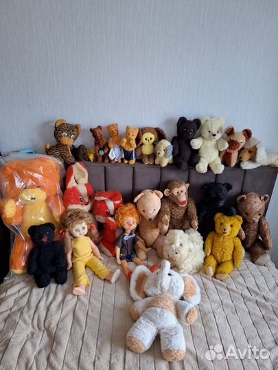 Плюшевые игрушки СССР и ГДР