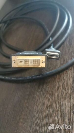 Кабель для компьютера DVI-hdmi (CC-hdmi-DVI), 3м