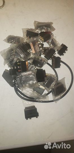 Провода шнуры кабели scart RCA Тюльпаны Колокольчи