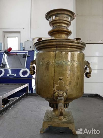 Самовар на дровах до революционный