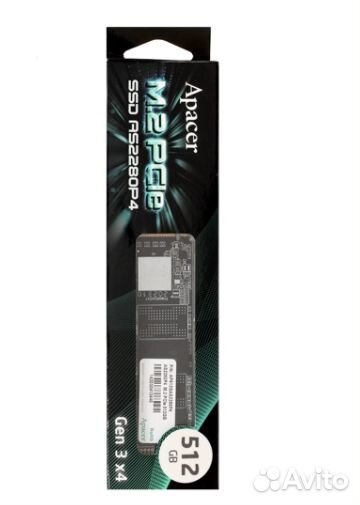Накопитель Apacer SSD AS2280P4 512Gb M.2