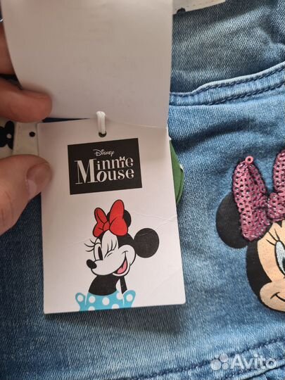 Новая джинсовая юбка Disney Minnie Mouse C&A