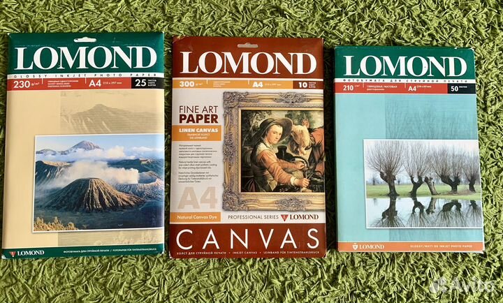 Фотобумага Lomond A4