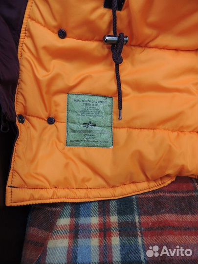 Аляски alpha industries n3b