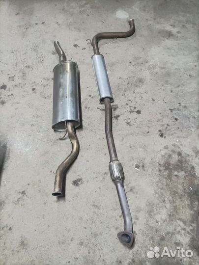 Глушитель на Гранту