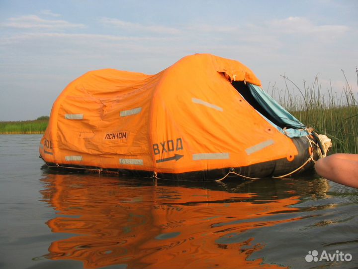 Плот спасательный надувной псн-10М