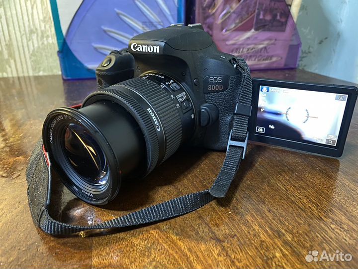 Фотоаппарат цифровой Canon EOS 800D идеальный
