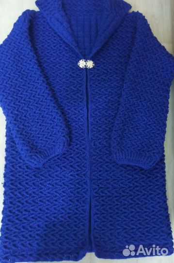 Пальто узором зиг заг возможен повтор