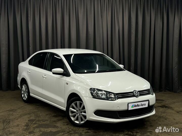 Volkswagen Polo 1.6 AT, 2013, 187 000 км