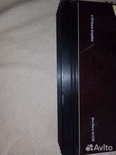 Автомобильный усилитель 4 канала