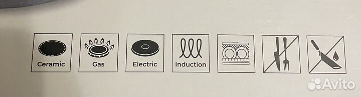 Набор посуды новый