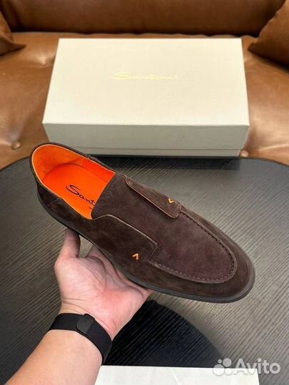 Лоферы мужские Santoni