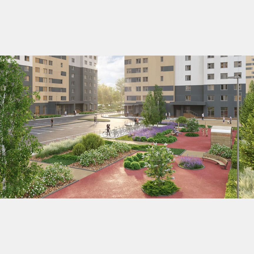 2-к. квартира, 55,3 м², 19/21 эт.