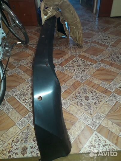 Юбка заднего бампера Toyota RAV4