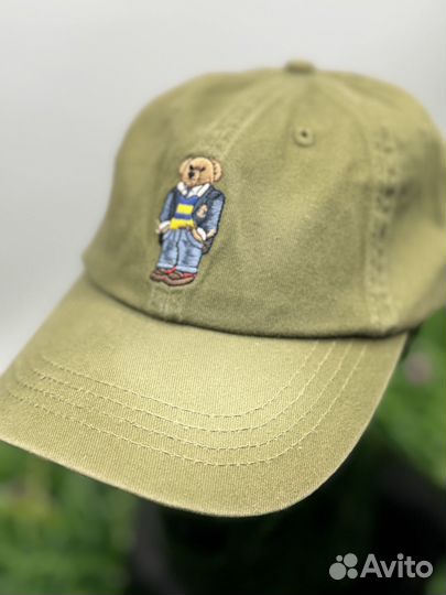 Кепка бейсболка Polo Ralph Lauren премиум мишка