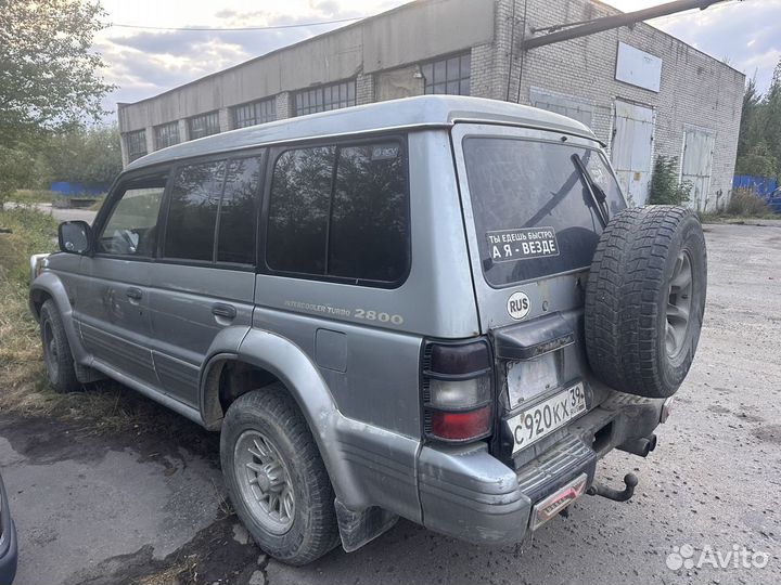 Разбор Mitsubishi Pajero 2, 2.8 TDI, 125 л.с., акп