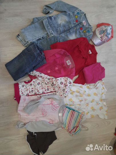 Вещи пакетом на девочку