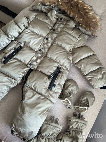 Комбинезон зимний 74 и шапочка