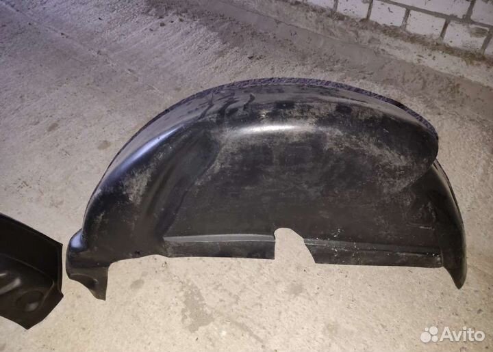 Подкрылки Хендай Солярис задние пара