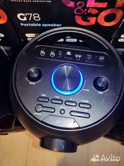 Defender boomer 60 большая портативная колонка