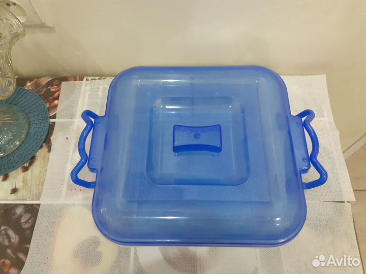 Контейнер для пищевых продуктов 4л квадратный