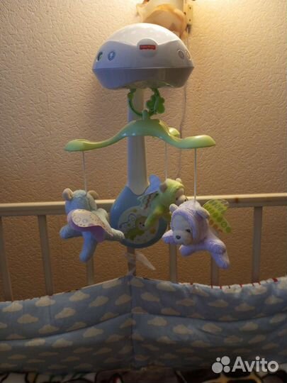 Мобиль на кроватку fisher price