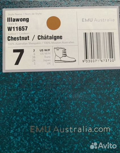 Новые угги Emu Australia