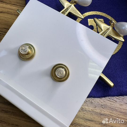 Серьги Tory Burch самолеты