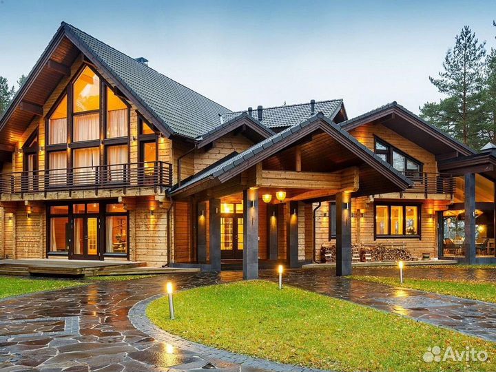 Строительство домов из бруса под ключ