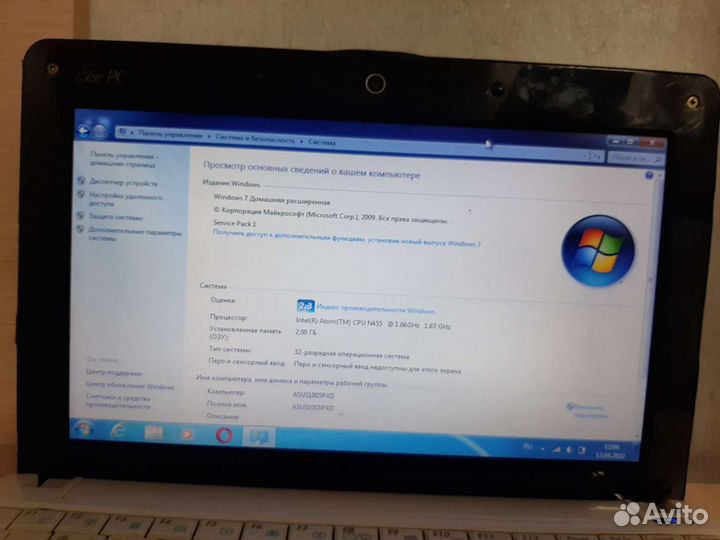 Нетбук asus eee pc 1005