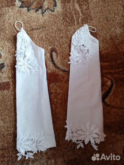 Перчатки свадебные