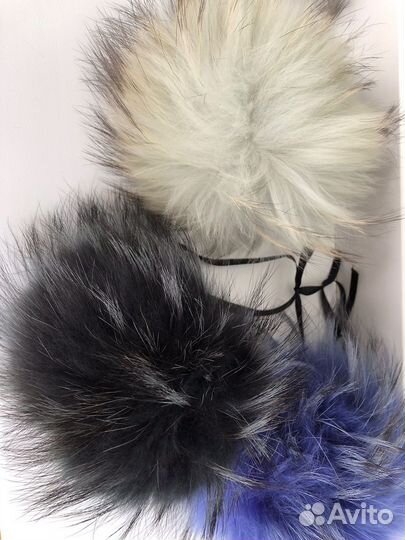Меховые помпоны
