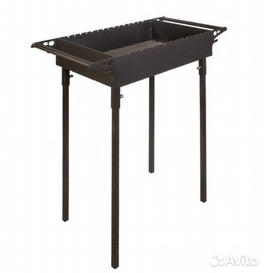 Мангал средний, разборный, походный, 3 мм