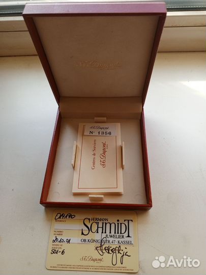 Зажигалка st Dupont оригинал