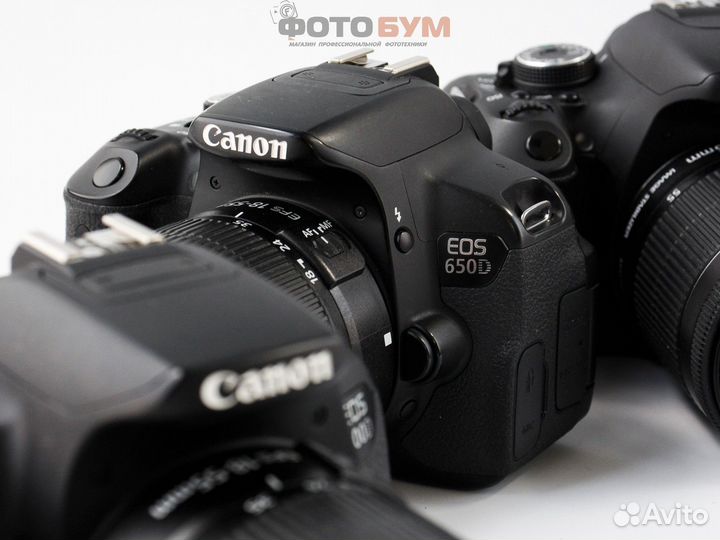 Фотоаппараты Canon EOS 600D, 650D, 700D