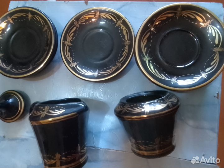 Кофейный набор на шесть персон,80-е года