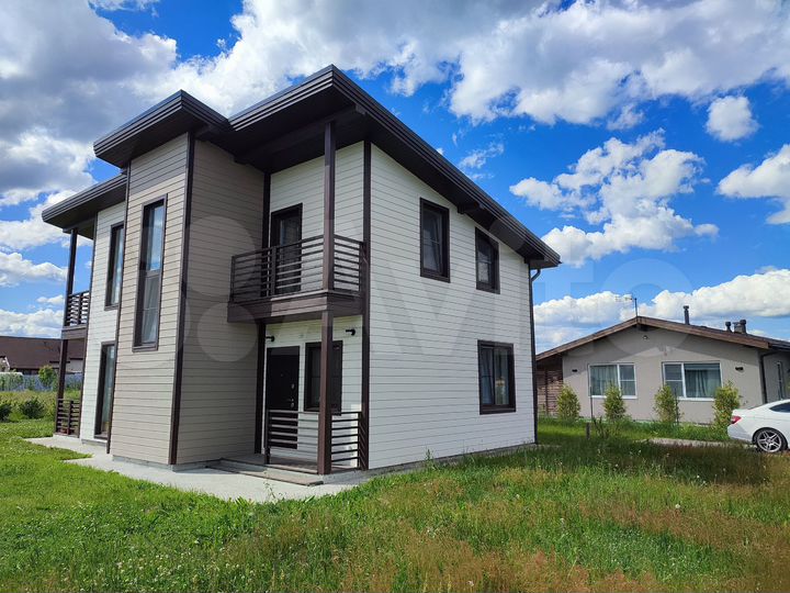 Коттедж 127 м² на участке 12 сот.