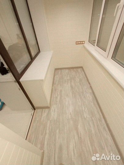 Балкон монтаж остекления