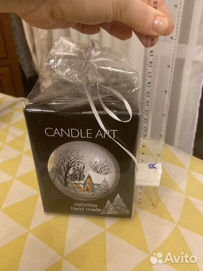 Новогодний шар, ручная работа, на елку