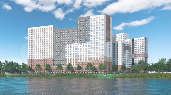 2-к. квартира, 56,7 м², 13/23 эт.