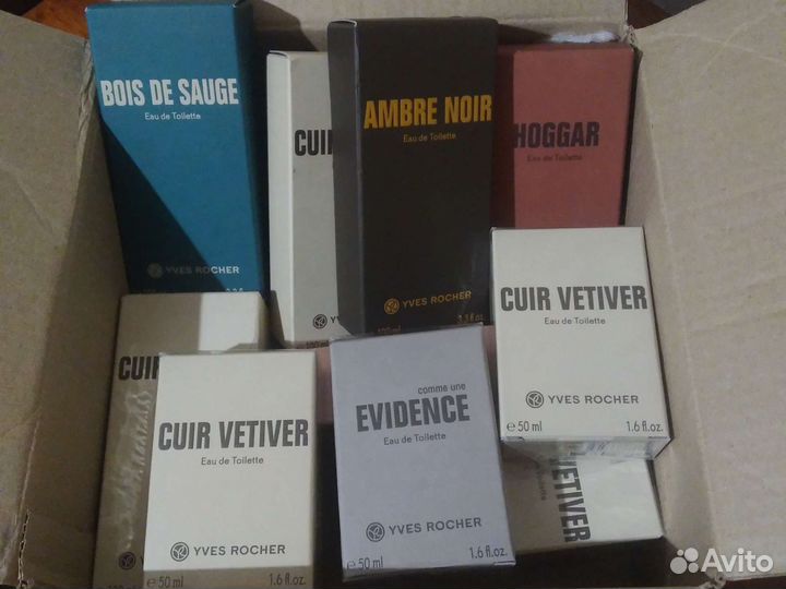 Ив Роше,Муж парф Ambre Noir,Evidence,Bois de sauge