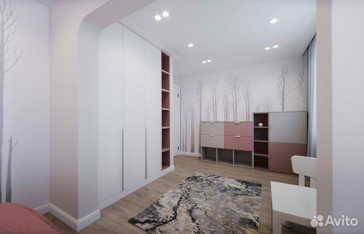 Шкаф белый в детскую