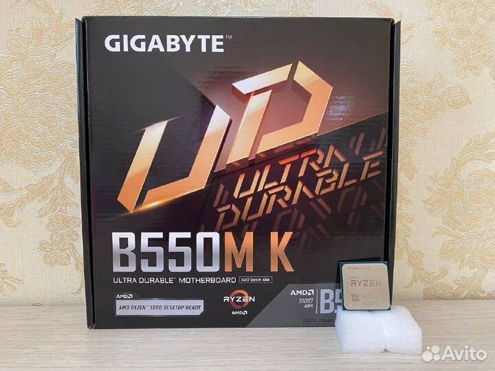 AMD Ryzen 5 5600 + gigabyte B550M K