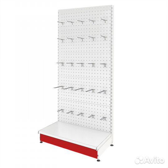 Перфорированный стеллаж 1,65м 1,90м и 2,15м 2,4