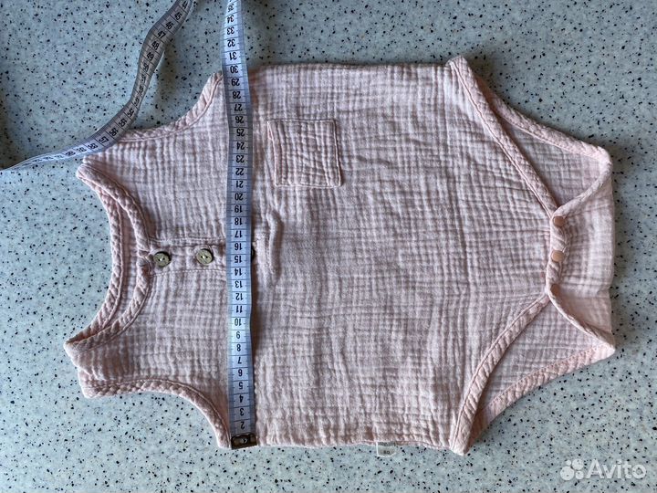 Боди муслиновый 74-80