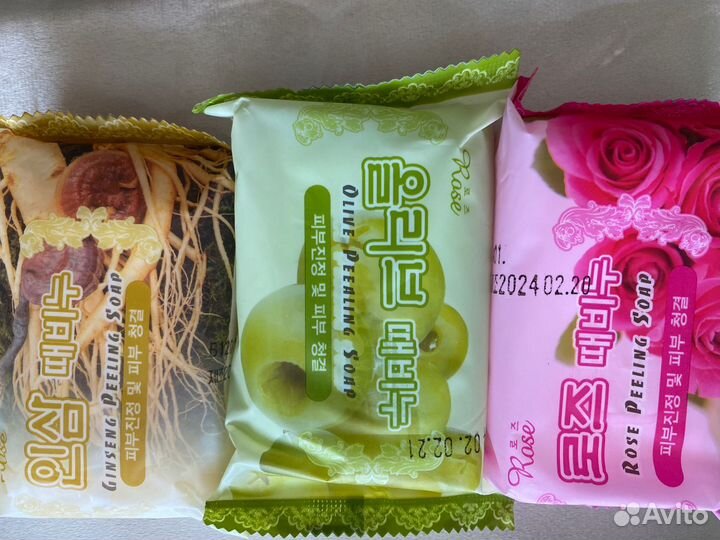 Продаётся натуральное корейское мыло