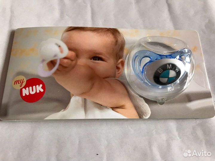 Оригинальные пустышки NUK - BMW