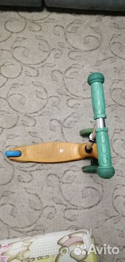 Самокат детский трехколесный бу