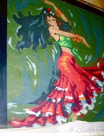 Картина вышитая крестом
